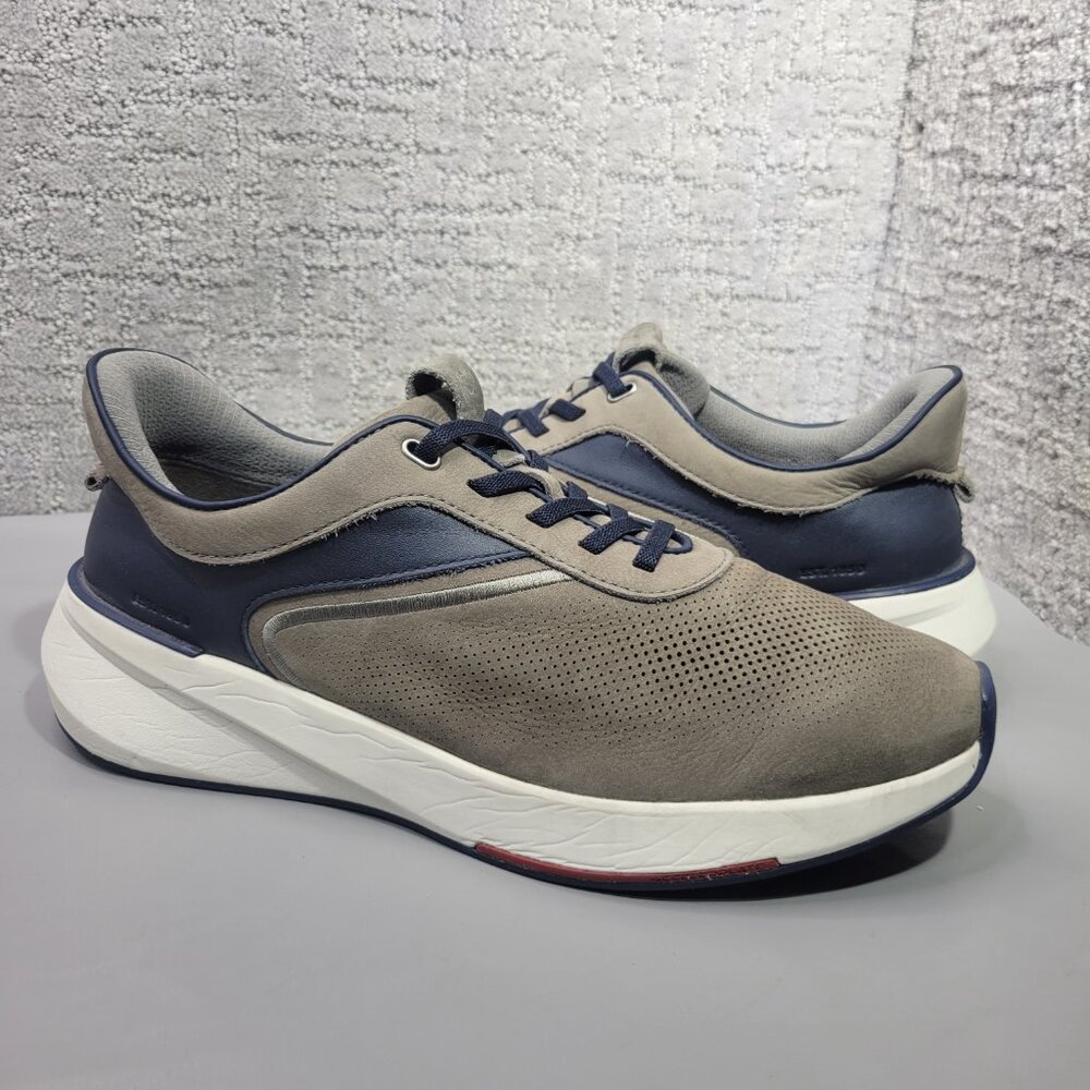 Johnston & Murphy Reactivate U-Throat Mens Size US 10M Brown Navy Sneakers Shoes - Picture 11 of 12
